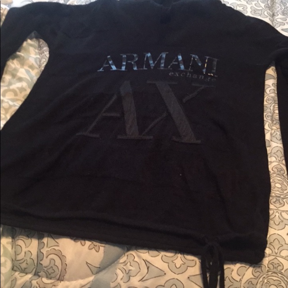 Armani Exchange hooded sweatshirt